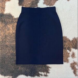 Andrea Jovine Blue Knee-Length Pencil Skirt for Work